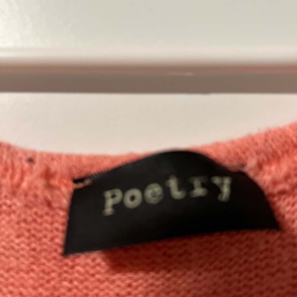 Peach sweater tank - Picture 2 of 3